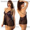 Babydoll Tul Con Puntilla Y Tanga